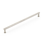 Schaub Pub House Knurled Pull Brushed Nickel - 12 in