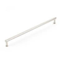 Pub House Knurled Pull Polished Nickel - 12 in