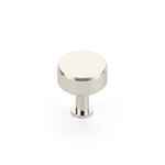 Schaub Pub House Knob Polished Nickel - 1 1/4 in
