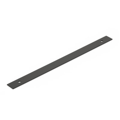 Schaub Pub House Appliance Pull Backplate Matte Black - 12 in