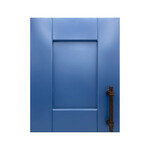 Cape Cod 45° Through-Bevel Cabinet Door - VanDeusen Blue