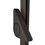 Eureka Slim Angled Shelf Bracket Matte Black