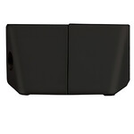 Eureka Eureka Slim Top Mount Bracket for Glass or Cabinets Matte Black