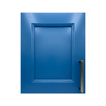 Sapphire 70° Small Bevel Cabinet Door - Prussian Blue