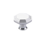 Emtek Midvale Knob Polished Chrome - 1 1/4 in