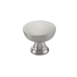 Emtek Overland Knob Satin Nickel - 1 1/4 in