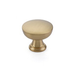 Emtek Overland Knob Satin Brass - 1 3/4 in