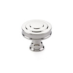 Emtek Glendon Knob Polished Nickel - 1 5/8 in
