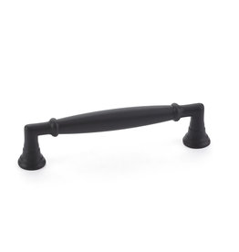 Emtek Westwood Pull Flat Black - 6 in