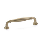 Emtek Blythe Pull Satin Brass - 4 in