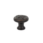 Emtek Ribbon & Reed Knob Oil-Rubbed Bronze - 1 3/4 in
