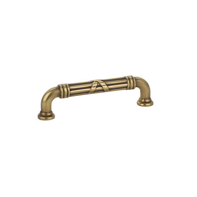 Emtek Ribbon & Reed Pull French Antique - 10 in