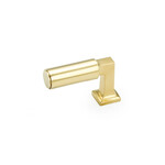 Schaub Haniburton Finger Pull Unlacquered Brass - 2 in