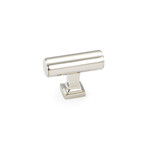 Schaub Haniburton T-Knob Polished Nickel - 1 5/8 in