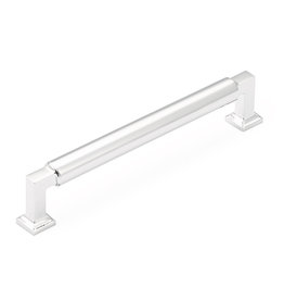 Schaub Haniburton Pull Polished Chrome - 6 in