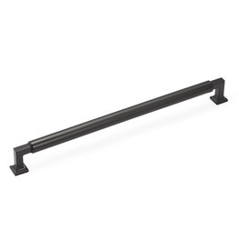 Schaub Haniburton Appliance Pull Matte Black - 15 in