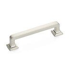 Schaub Menlo Park Pull Brushed Nickel - 3 1/2 in
