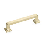 Schaub Menlo Park Pull Signature Satin Brass - 3 1/2 in