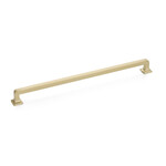 Schaub Menlo Park Pull Signature Satin Brass - 12 in