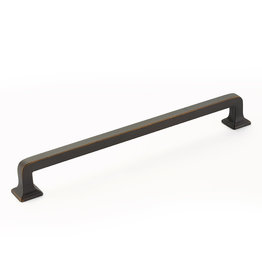 Schaub Menlo Park Pull Ancient Bronze - 8 in