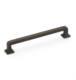 Schaub Menlo Park Pull Ancient Bronze - 6 in