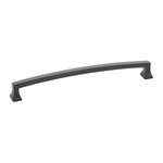Schaub Menlo Park Arched Pull Matte Black - 8 in