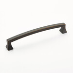 Schaub Menlo Park Arched Pull Ancient Bronze - 6 in