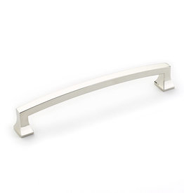 Schaub Menlo Park Arched Pull Polished Nickel - 6 in