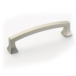Schaub Menlo Park Arched Pull Satin Nickel - 4 in