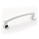 Schaub Menlo Park Arched Pull Polished Chrome - 4 in