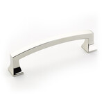 Schaub Menlo Park Arched Pull Polished Nickel - 4 in