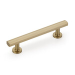 Schaub Heathrow Pull Signature Satin Brass - 4 in