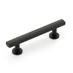 Schaub Heathrow Pull Matte Black - 3 1/2 in