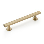 Schaub Heathrow Pull Signature Satin Brass - 5 in