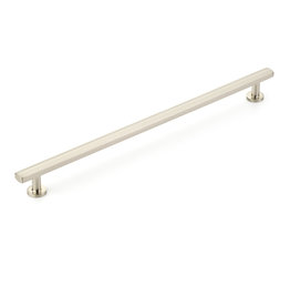 Schaub Heathrow Pull Brushed Nickel - 12 in