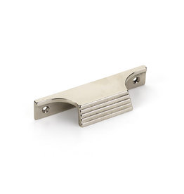 Schaub Stradella Edge Pull (Pair) Polished White Bronze - 4 in