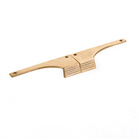 Stradella Edge Pull (Pair) Natural Bronze - 5 in