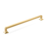 Schaub Menlo Park Appliance Pull Signature Satin Brass - 15 in