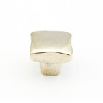 Schaub Vinci Knob Polished White Bronze - 1 in