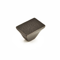 Vinci Monolith Knob Black Bronze - 1 1/4 in