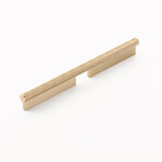 Schaub MODO Pull Signature Satin Brass - 6 in