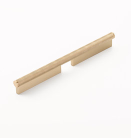 Schaub MODO Pull Signature Satin Brass - 6 in