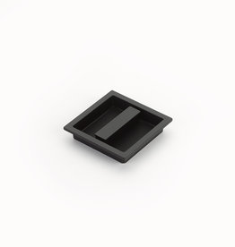 Schaub MODO Recessed Pull Matte Black - 3 7/8 in