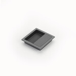 Schaub MODO Tab Recessed Pull Gun Metal - 3 7/8 in