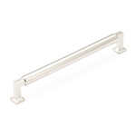 Schaub Haniburton Pull Polished Nickel - 3 1/2 in