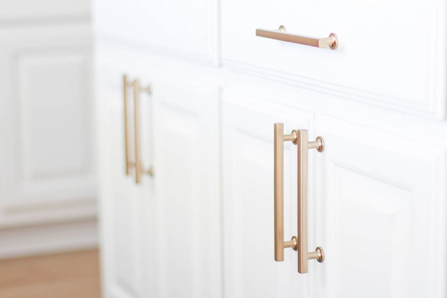 Mixing Cup Pulls and Cabinet Knobs - Costello Coastal Knobs