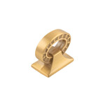 Belwith Keeler Astoria Finger Pull Brushed Golden Brass - 1 1/8 in