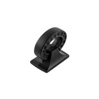 Astoria Finger Pull Matte Black - 1 1/8 in