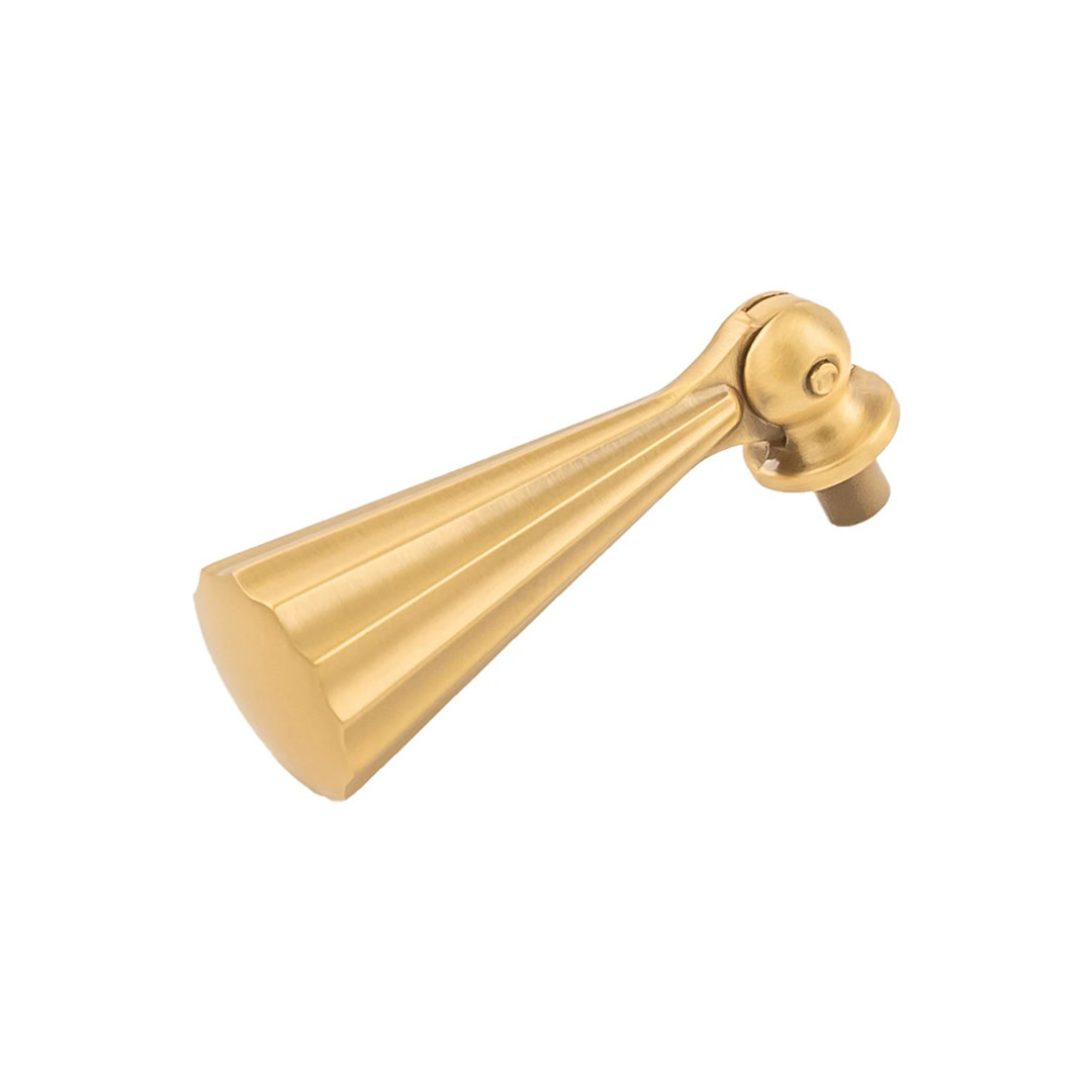 Skylight Hook Brushed Golden Brass - 4 7/8 in - Handles & More