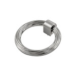 Belwith Keeler Sybil Ring Pull Satin Nickel - 2 7/8 in